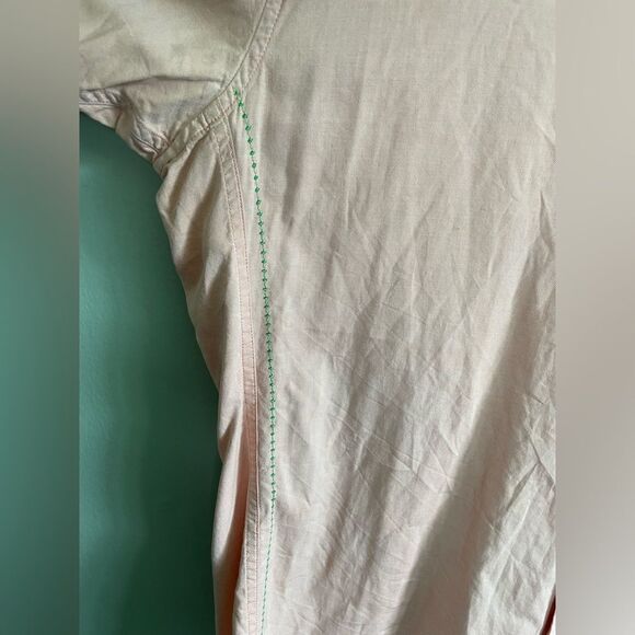 Robert Graham Peach Casual Button Short Sleeve Down Shirt Sz XL - Picture 4 of 7